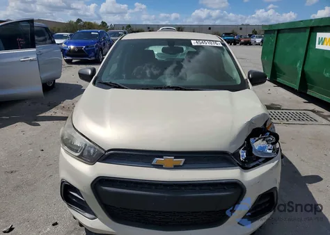 2016 Chevrolet Spark Ls из США, поврежденный, VIN KL8CB6SA6GC594529